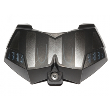 pearl dark gray large figure chest armor small with sw darth vader pattern