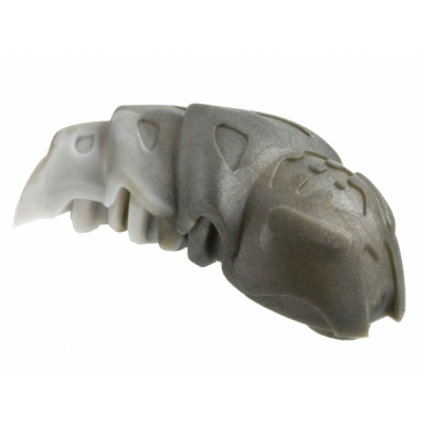 pearl dark gray bionicle rahkshi kraata stage 1 with marbled pattern list head color describe the rest