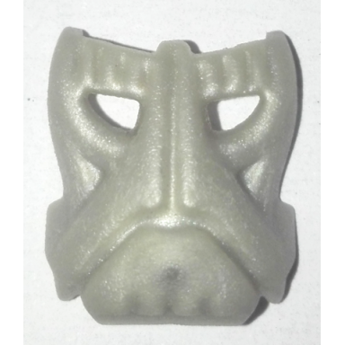 pearl very light gray bionicle krana mask vu