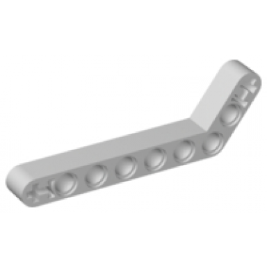 very light bluish gray technic liftarm modified bent thick 1 x 9 7 - 3