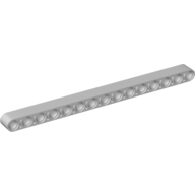 very light bluish gray technic liftarm thick 1 x 15
