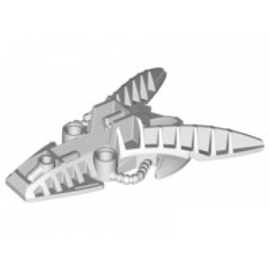 very light bluish gray bionicle foot piraka mechanical