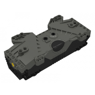 dark gray electric bionicle motor remote control receiver unit manas
