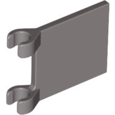 dark gray flag 2 x 2 square