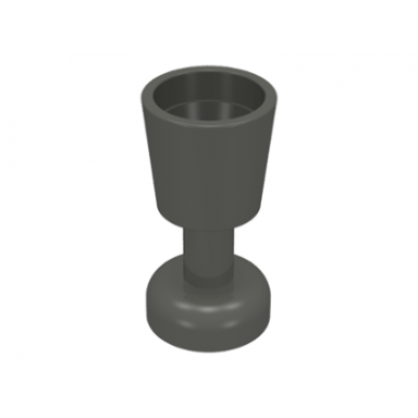 dark gray minifigure utensil goblet