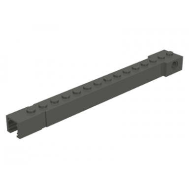 dark gray crane arm outside wide with end notch