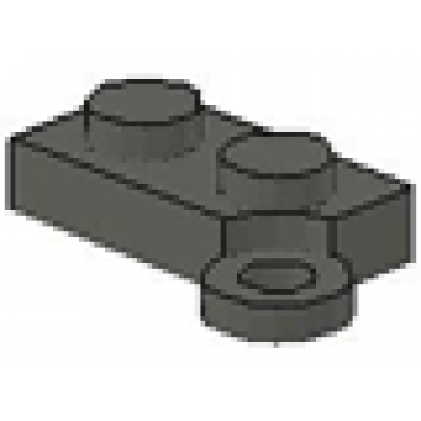 dark gray hinge plate 1 x 4 swivel base