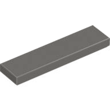 dark gray tile 1 x 4