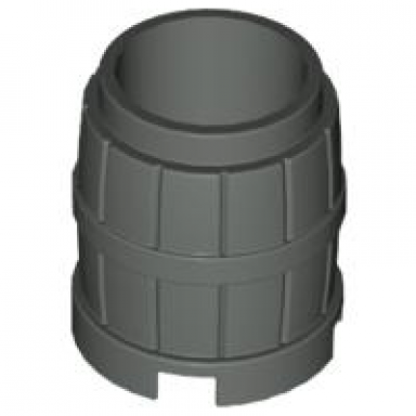 dark gray container barrel 2 x 2 x 2