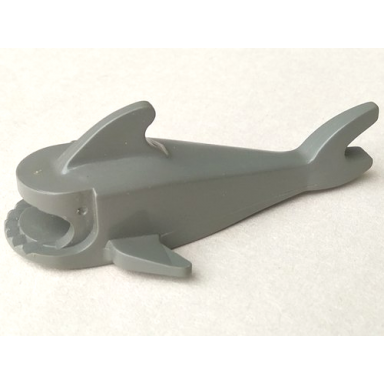 dark gray shark body