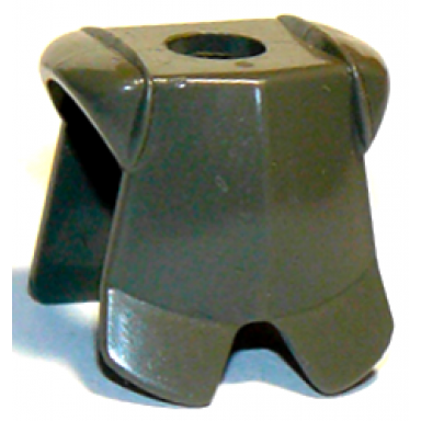 dark gray minifigure armor breastplate with leg protection