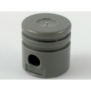 dark gray technic engine piston round