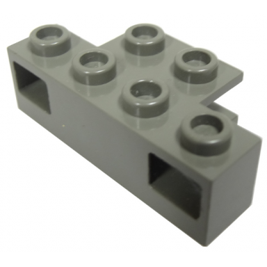 dark gray electric train light prism 1 x 4 holder