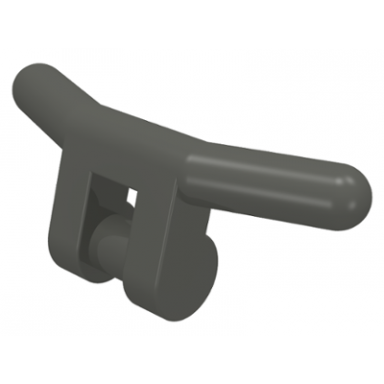 dark gray minifigure utensil handlebars