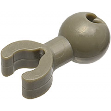 dark gray arm piece with tow ball and clip