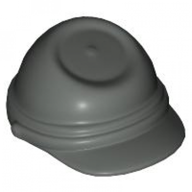 dark gray minifigure headgear cavalry cap kepi