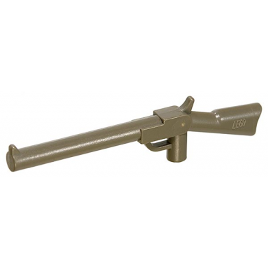 dark gray minifigure weapon gun rifle