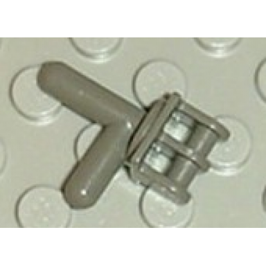 dark gray minifigure utensil grab jaw holder with handle