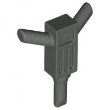 dark gray minifigure utensil tool motor hammer jackhammer