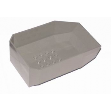 dark gray vehicle tipper bed 12 x 8 x 3 1 3