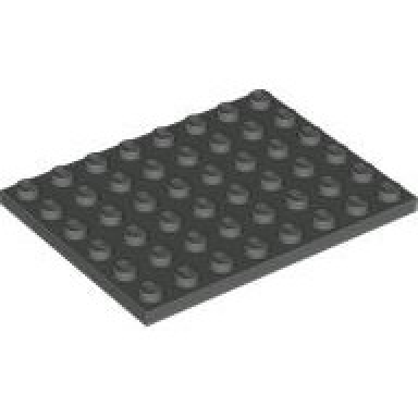 dark gray plate 6 x 8