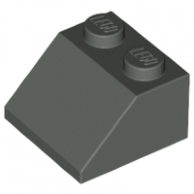 dark gray slope 45 2 x 2