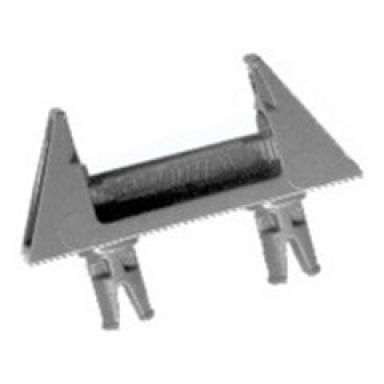 dark gray string reel 1 x 4 x 2 holder with 2 technic pins