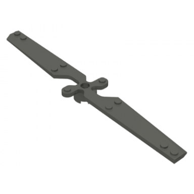 dark gray propeller 2 blade 4 x 22