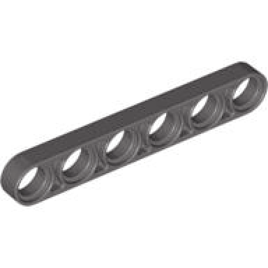 dark gray technic liftarm thin 1 x 6