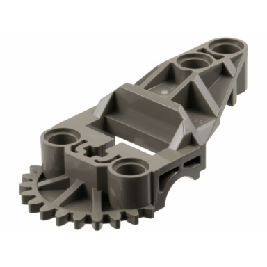 dark gray technic gearbox half
