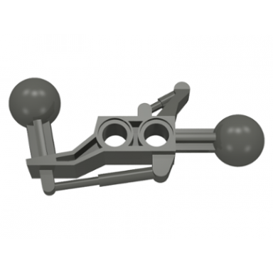 dark gray technic ball joint 2 x 7 with 2 ball joint