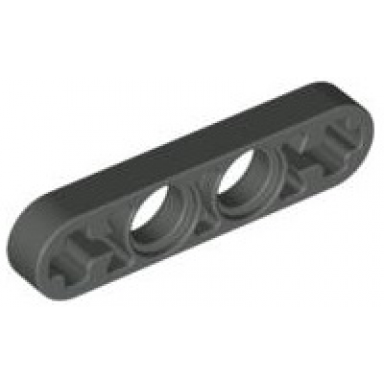 dark gray technic liftarm thin 1 x 4 - axle holes