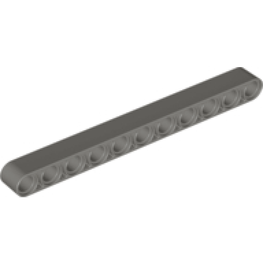 dark gray technic liftarm thick 1 x 11