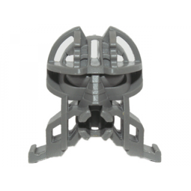 dark gray bionicle head connector block tohunga