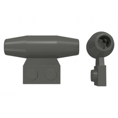 dark gray engine smooth small 1 x 2 side plate with axle holders
