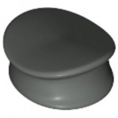dark gray minifigure headgear hat police