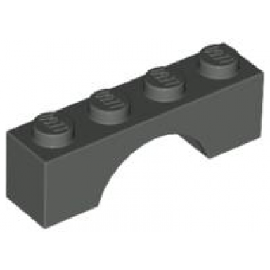 dark gray arch 1 x 4