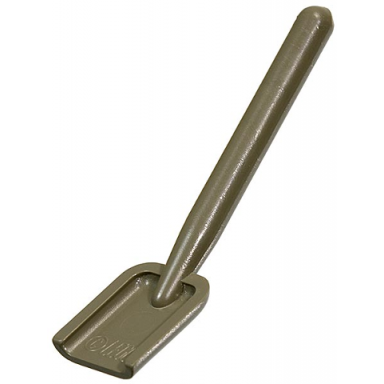dark gray minifigure utensil shovel spade - handle with round end