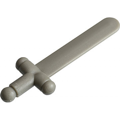 dark gray minifigure weapon sword shortsword