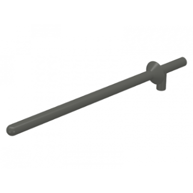 dark gray minifigure weapon lance
