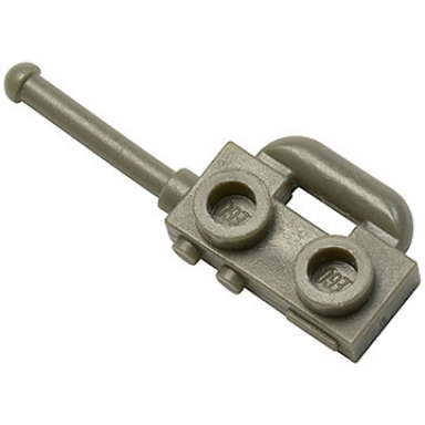 dark gray minifigure utensil radio with extended handle