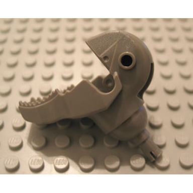 dinosaur head tyrannosaurus rex jaw bottom with pin