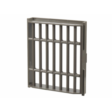 dark gray bar 8 x 8 x 2 sliding grille
