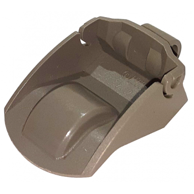 dark gray bionicle krana holder 3 x 4 scoop bucket with axle hole