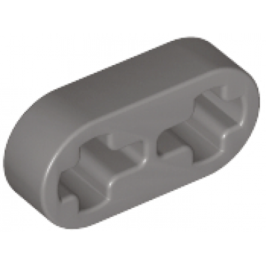 dark gray technic liftarm thin 1 x 2 - axle holes