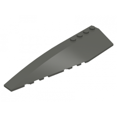 dark gray wedge 12 x 3 left