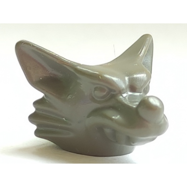 dark gray minifigure headgear head cover werewolf