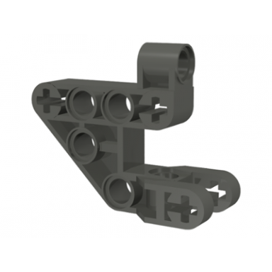 dark gray bionicle rahkshi torso lower section