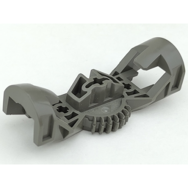dark gray bionicle rahkshi torso gear 7 tooth with 3 axle holes