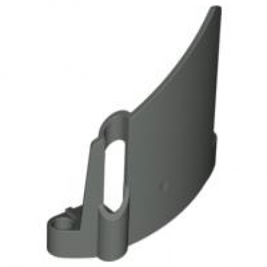 dark gray technic panel fairing 23 large short small hole side b